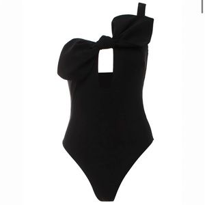 LS & Co black one piece bathing suit